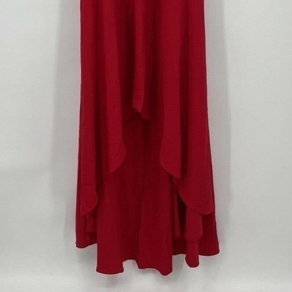 Ali & Jay Elegant High-Low Red Dress (Size Small) - Picture 7 of 11